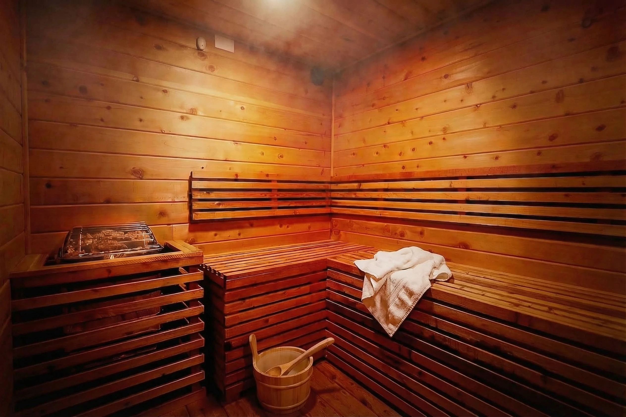 Custom indoor sauna installation in Dallas-Fort Worth